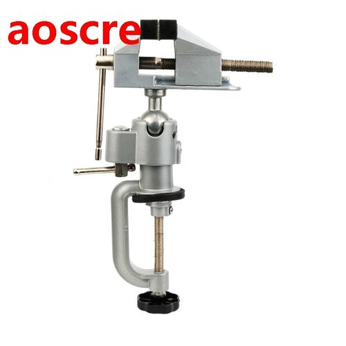 360 Rotating Table Vise Bench Clamp Vises Grinder Holder Dri