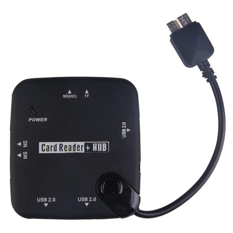 Micro-USB Host Adapter Connection OTG Hub Card Reader for Sa