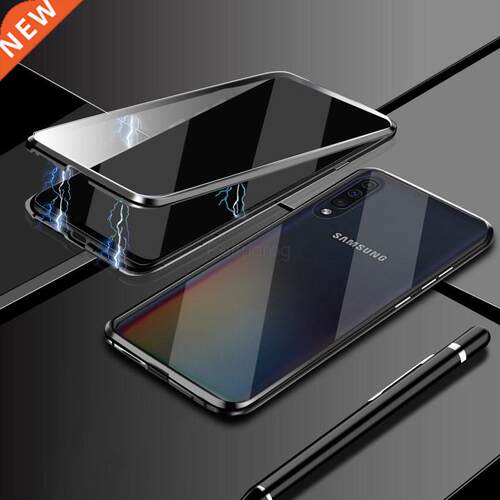 Magnetic Metal Case Samsung Galaxy Note 10 Pro 8 9 S10 Lite