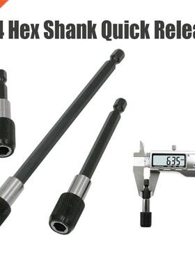 3pcs Set 1/4 nch 6.35mm 60-150mm Hex Shank Quck Release El