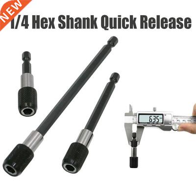 3pcs Set 1/4 nch 6.35mm 60-150mm Hex Shank Quck Release El