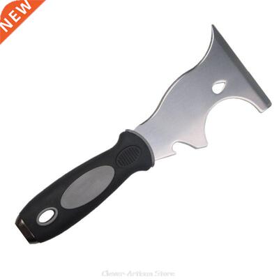 1pc Stainless Steel Paint Putty Scraper 7in1 Tool Paint Can