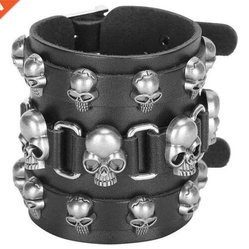 Braided Bracelet Split Leather Adjustable Pin Buckle Hanmade