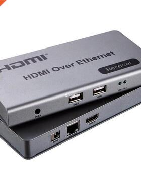 USB HDMI KVM extender by cat5e/6 cable up to 120M TCP&IP