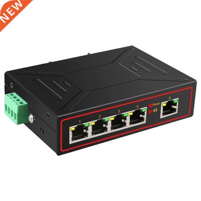 5 Ports ndustral Metal Case Ethernet Swtch 10/100Mbps Rj4