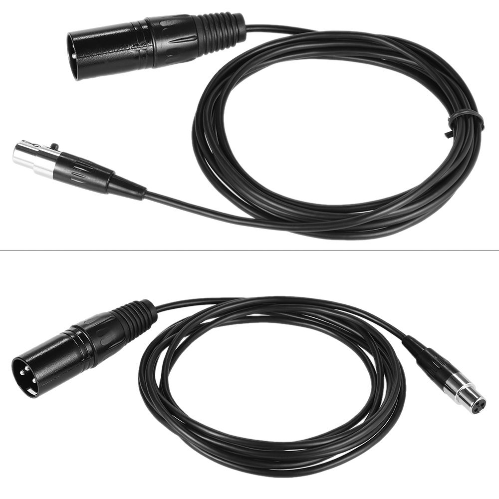 2m/ 6.6ft Male to Mini Female XLR Cable for Microphone Mixer