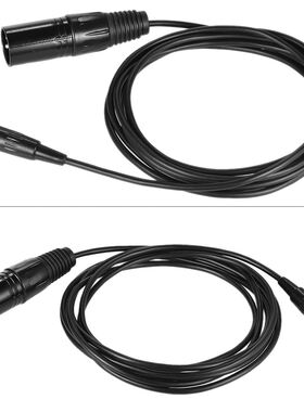 2m/ 6.6ft Male to Mini Female XLR Cable for Microphone Mixer