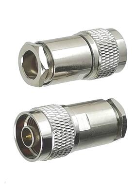 10pcs N Male Plug Connector Clamp RG8 LMR400 7D-FB RG21 Cab