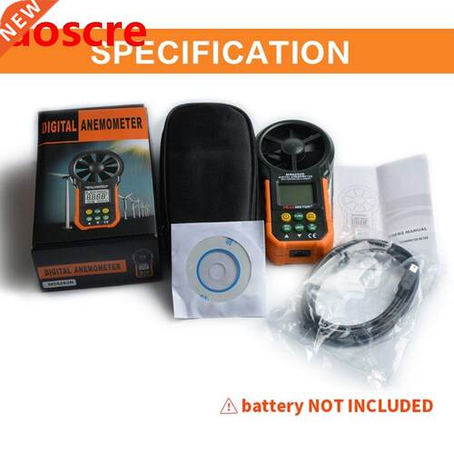 PM6252B,Digital Anemometer Handheld Wind Speed Meter BT-100