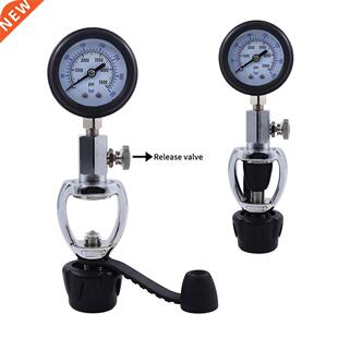 Portable Professional Water Oil Tank Pressure Gauge 5000PSI