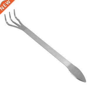 Bonsai Tree Tool Stainless Steel Root Rake 3-Prong Loosen So