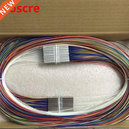 50pcs/lot Wholesale Mini Steel Tube Optical PLC Splitter 1x8