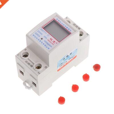 5(60)A 220V 50H Single Phase Din Rail KWH Watt Hour Din-rai