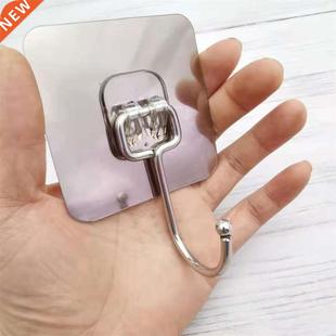 Hooks Transparent Strong Self Adhesive Door Wall Hangers Suc
