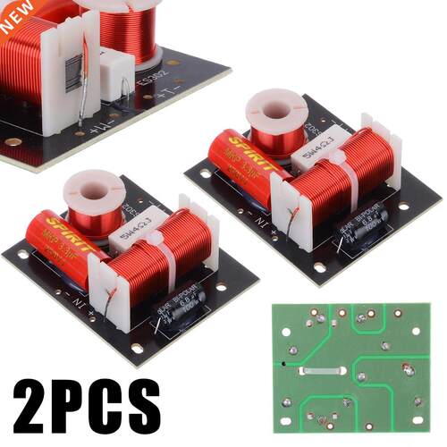 2pcs 2 Way Speaker Frequency Divider 2 Unit Hi-Fi Soundshelf