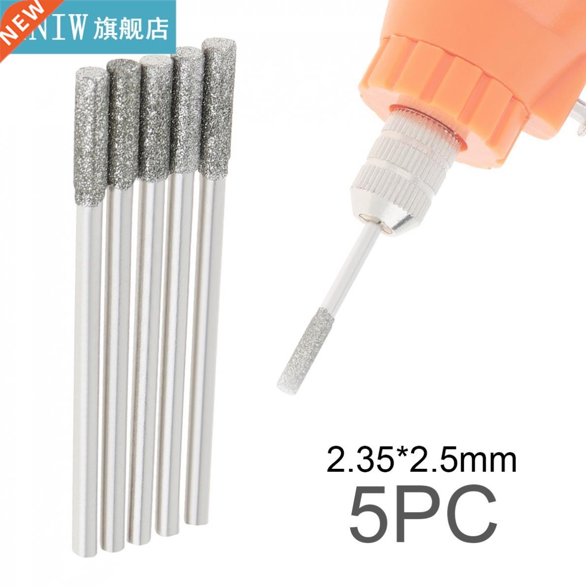 5pcs/set Diamond Cutting Grinding Head Mounted Points Bit 2.