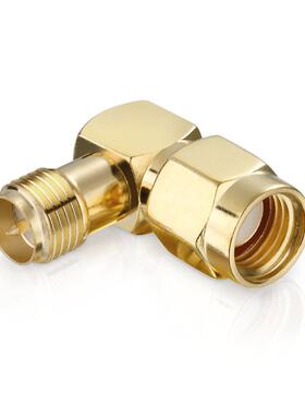 50Pcs RP SMA Brass Adapter RP.SMA Male To RP SMA Female Scre