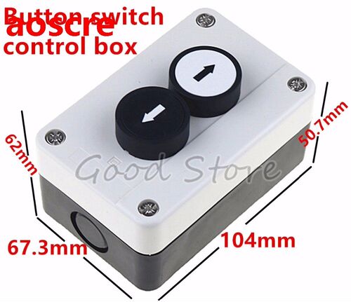 With arrow symbol start stop self sealing waterproof button