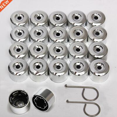 20PCs/Set 17MM ALLOY WHEEL LOOKING NUT LUG BOLTS COVERS CAPS