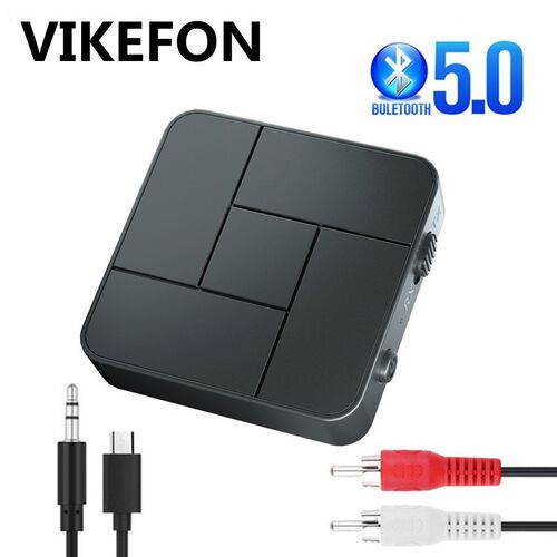 Bluetooth 5.0 Audio Receiver Transmitter 3.5mm AX Jack RCA S