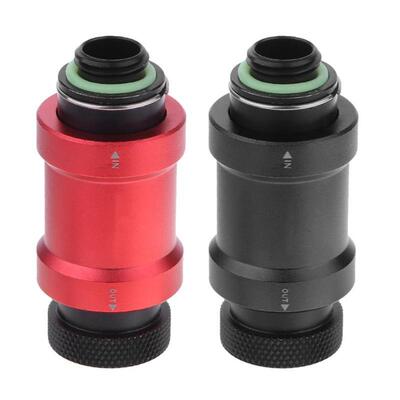 brass valve Flat Push Type Valve G1/4 Single Inner internal