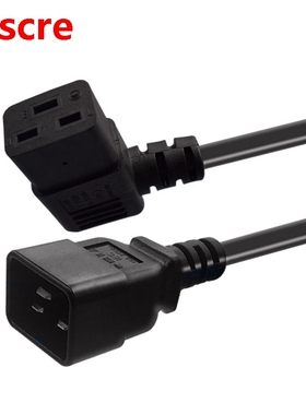 Power Extension Cord, C20 to C19 Product Word Three Horizont