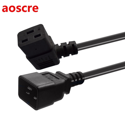 Power Extension Cord, C20 to C19 Product Word Three Horizont