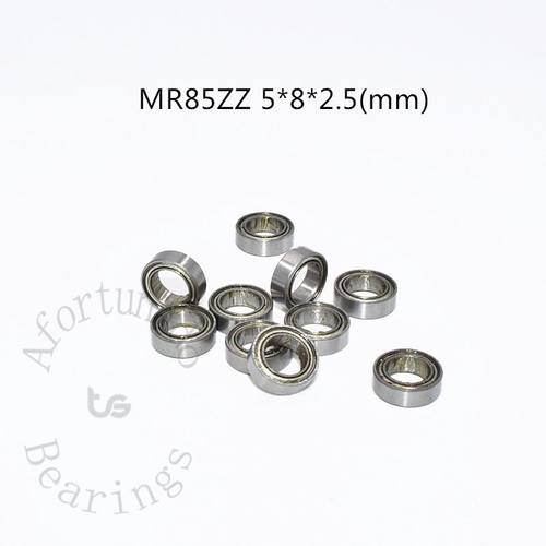 Miniature 10pcs MR85ZZ 5*8*2.5(mm) free shipping chrome ste