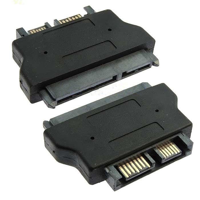 SATA 22 pin 22p female to ODD slimline SATA 1 pin male CD-R