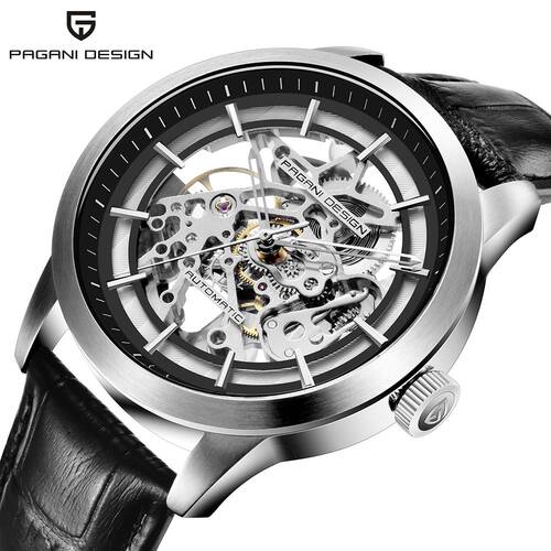PAGANI DESIGN Brand Hot Sale 2019 Skeleton Hollow Leather M