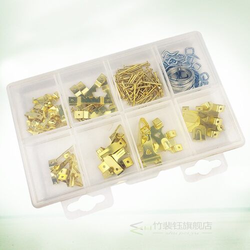 177PCS Picture Hooks Frame Hanger Heavy Duty Picture Frame H