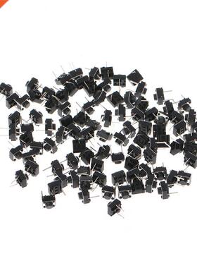 100 Pcs 6x6x5mm 2 Pin Micro Momentary Push Button Tactile Sw
