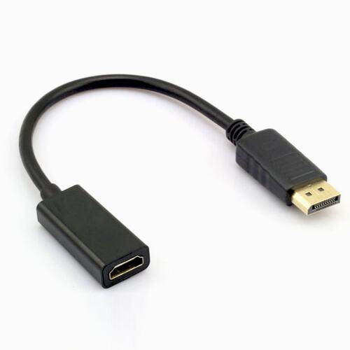 DP Displayport Male To HDMI Female Cable Converter Adapter