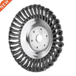 8 inch Steel Trimmer Head Garden Weed Steel Wire Brush Break