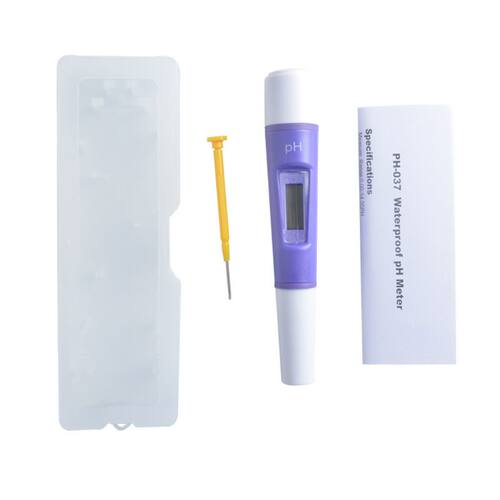 Portable Waterproof PH Meter Pen Digital Water Quality Monit
