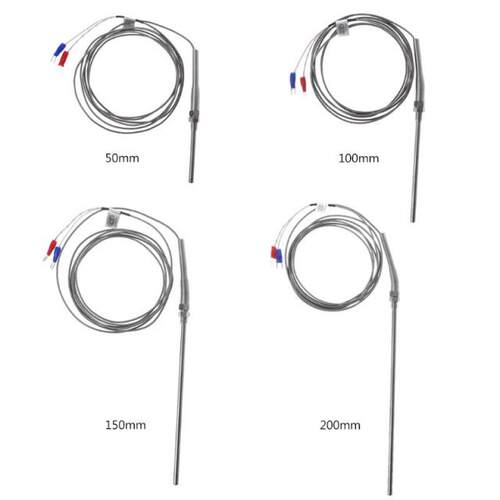K type Thermocouple 2m Cable Wire Length M8 Thread Temperatu