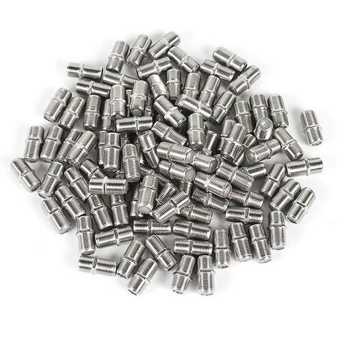 New & Practical 100 Pcs F Type UHF Coupler Adapter C