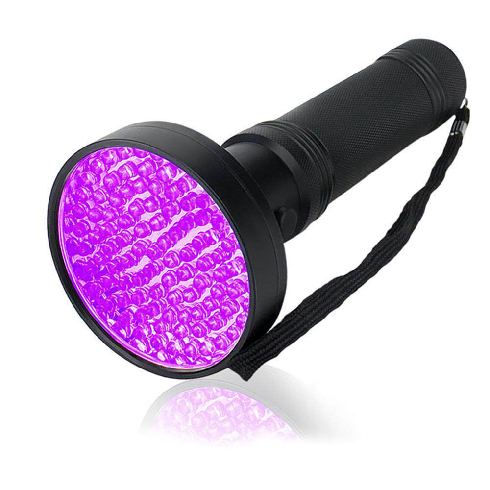 UV Flashlight 10W 100 LEDs 395nm UV LED Torch Lamp Back Dete图片