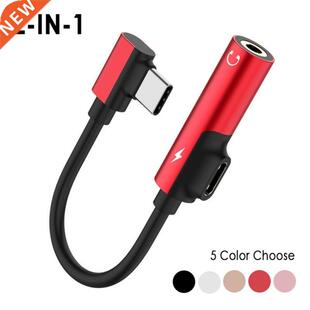 Usb Type C To .5mm Jack TypeC Audio Splitter Headphone Cabl