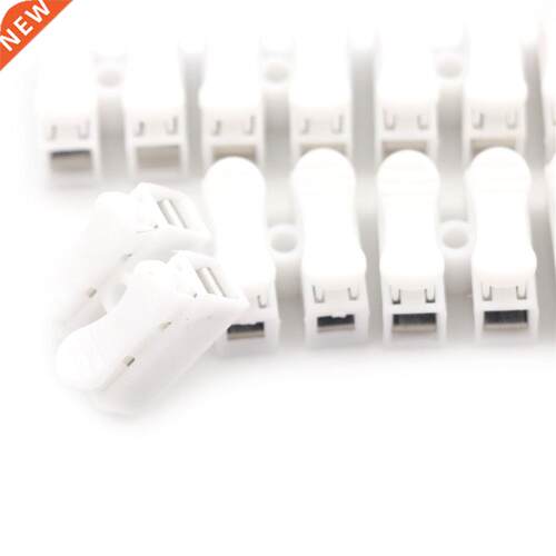 10pcs 2 Pins Electrical Cable Connectors CH2 Splice Lock Wir