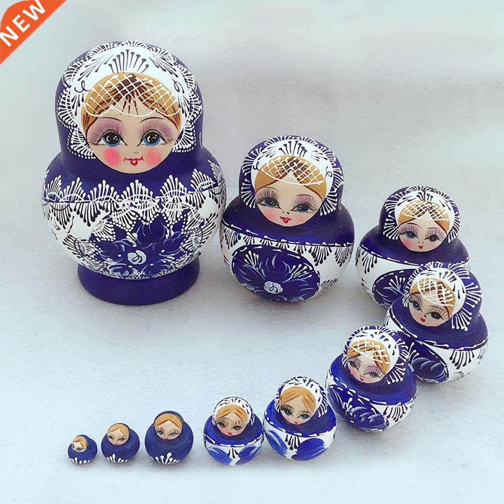 5/7/10pcs/set lovely matryoshka wooden dolls nesting babushk
