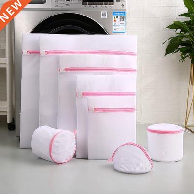 11 Size Mesh Laundry Bag Polyester Home Organizer Coarse Net