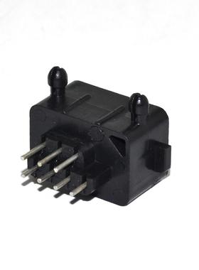 50 PCS a lot 180/90 Degree 7 Pin Female Connector Socket Slo