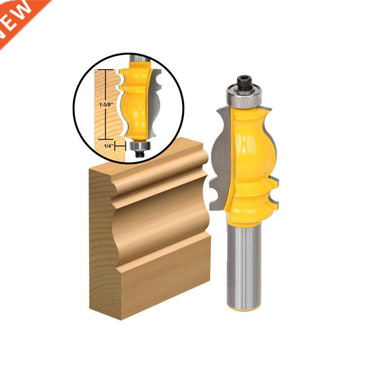 1pc 8mm 1/2 Shank Architectural Cemented Carbide Molding Rou