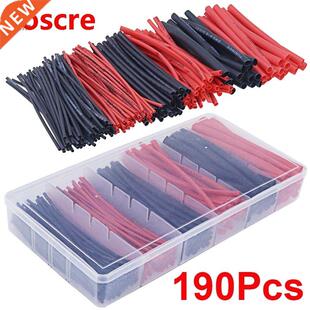 190PCS/Box  Sizes 1.5MM MM 6MM Black Red Assortment Ratio