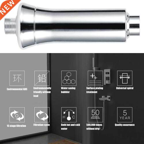 G1/2 ABS 15 Stage Fne Fltraton Bath Shower Flter Bathroo