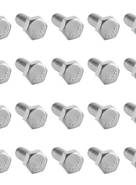 M4 Thread 10mm 304 Stainless Steel Hex Screws Bolts Fastene