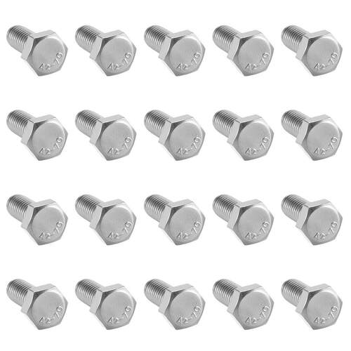M4 Thread 10mm 304 Stainless Steel Hex Screws Bolts Fastene