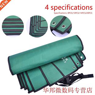 8/10/14/20 Pockets Double Opening Offset Ring Spanner Kit Ca