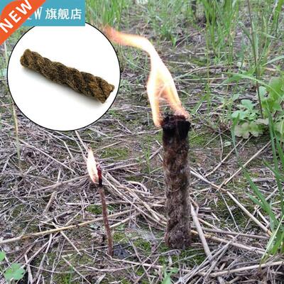 Tinder Fire Rope Hemp Core Wind-rainproof and Moisture Emerg